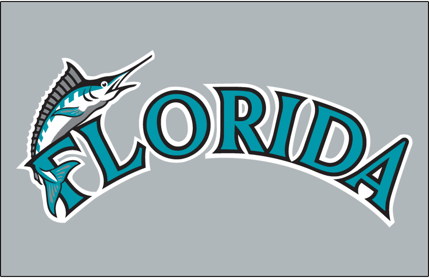 Florida Marlins 1993-2002 Jersey Logo iron on transfers for clothing